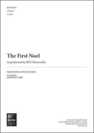 The First Noel SATB choral sheet music cover Thumbnail